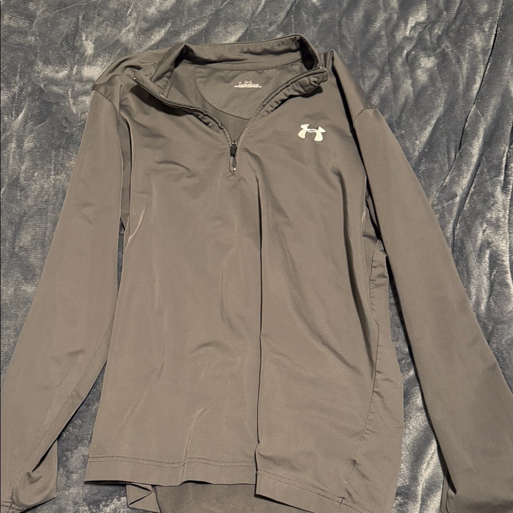 Under Armour Charcoal Quarter-Zip Pullover